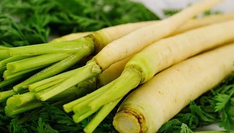 Varieties of white carrots and their health benefits