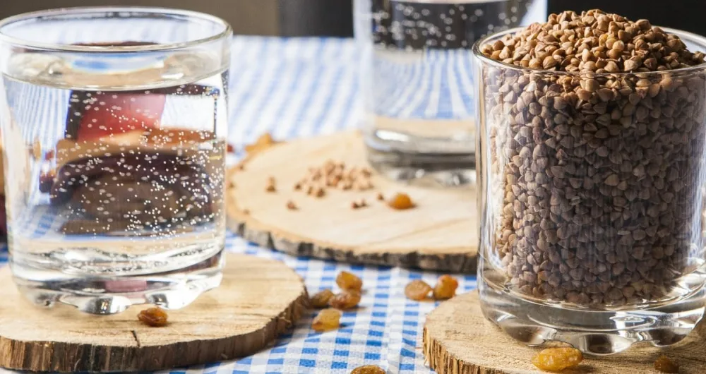 calories in soaked buckwheat