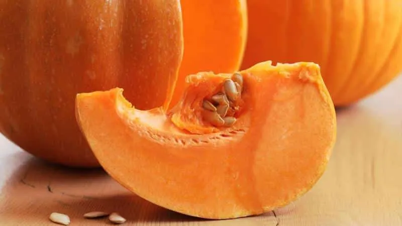 Spiced pumpkin juice with cinnamon
