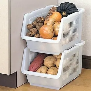 Methods for storing potatoes at home