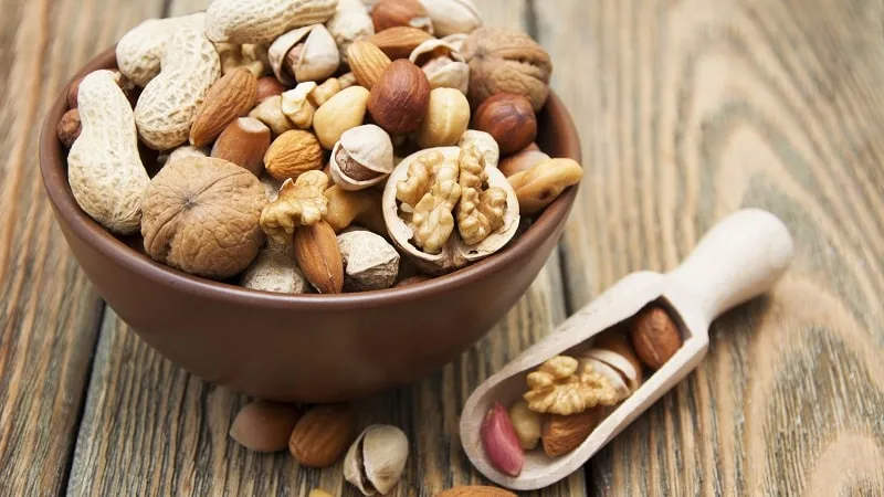 Healthy nut snacks