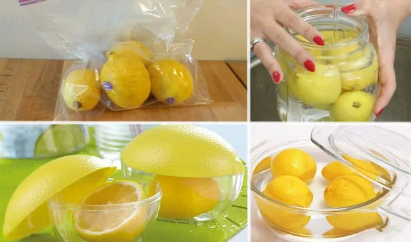 Best ways to store lemons at home