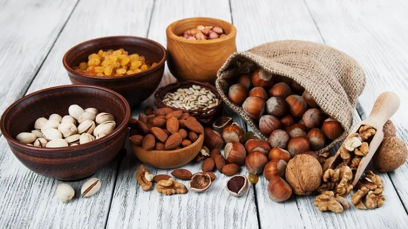 Nut portions for weight loss
